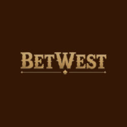 125% up to €1,000 + 250 Free Spins at BetWest logo