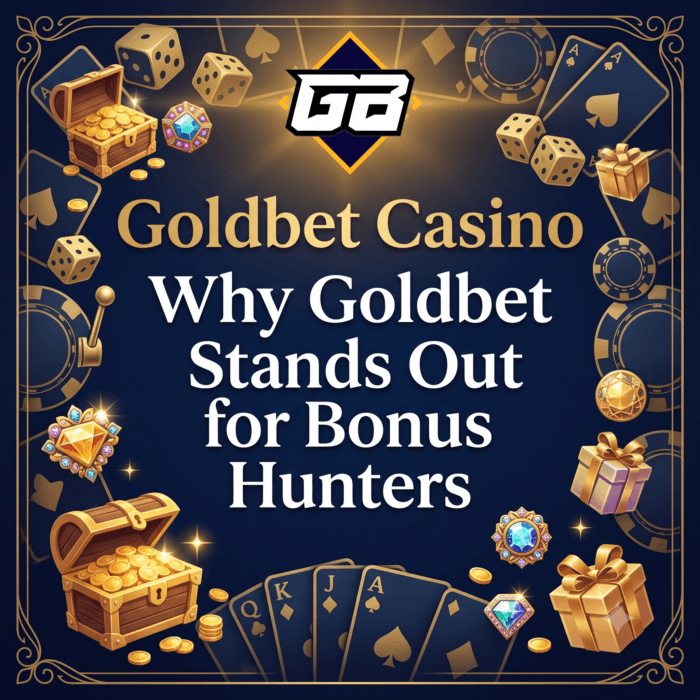 Goldbet Casino: Why Goldbet Stands Out for Bonus Hunters