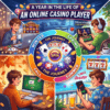 online casino player
