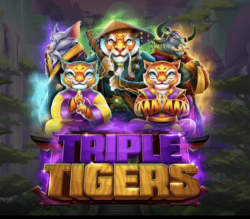 150 Free Spins on ‘Triple Tigers’ at Bonus Blitz logo