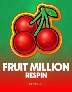 77 Free Spins on ‘Fruit Million respin’ at HunnyPlay logo