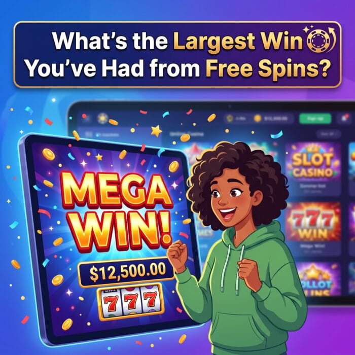 What’s the Largest Win You’ve Had from Free Spins?