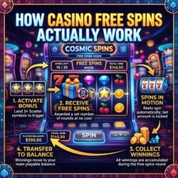 How Casino Free Spins Actually Work