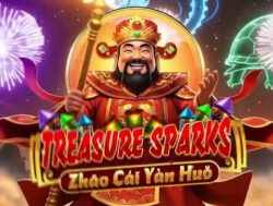 150 Free Spins on ‘Treasure Sparks’ at Pacific Spins logo