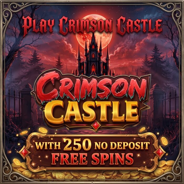 Play Crimson Castle With 250 No Deposit Free Spins