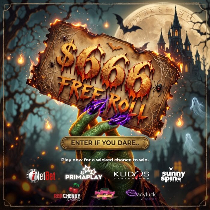Halloween Freeroll at PrimaPlay – Win a Share of $666