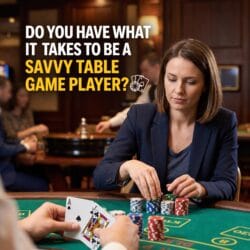 Do you have what it takes to be a savvy table game player?